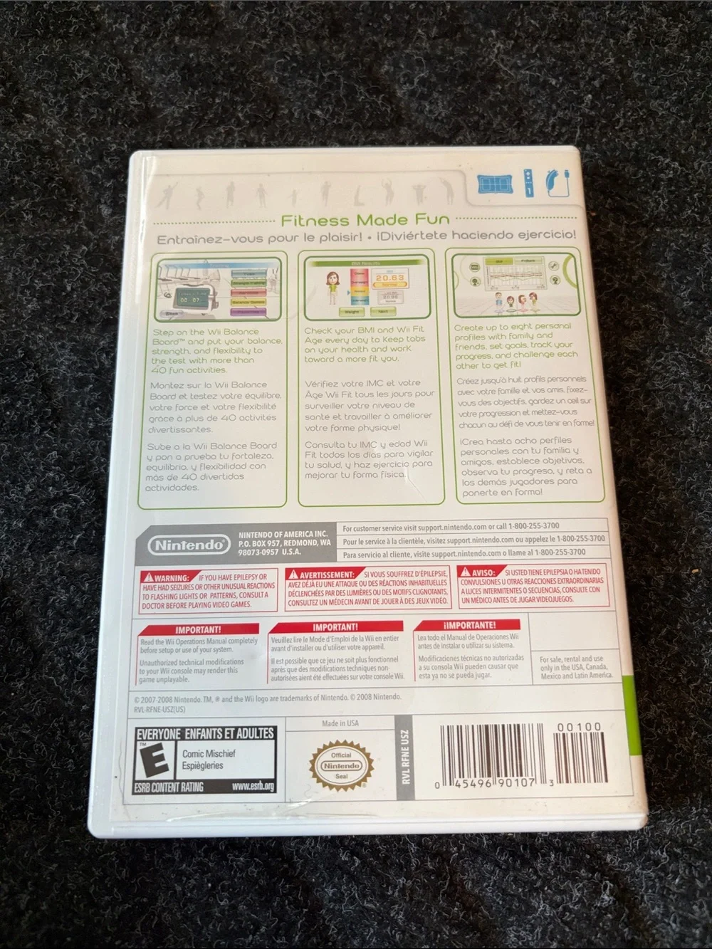 Nintendo Wii Fit - Interactive Fitness Game for Wii